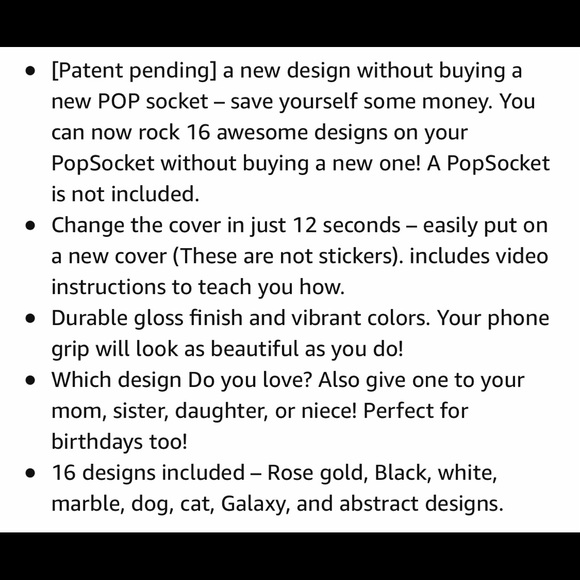 16pc PopSucker Swapout Covers Cap Disc Only - Picture 6 of 9